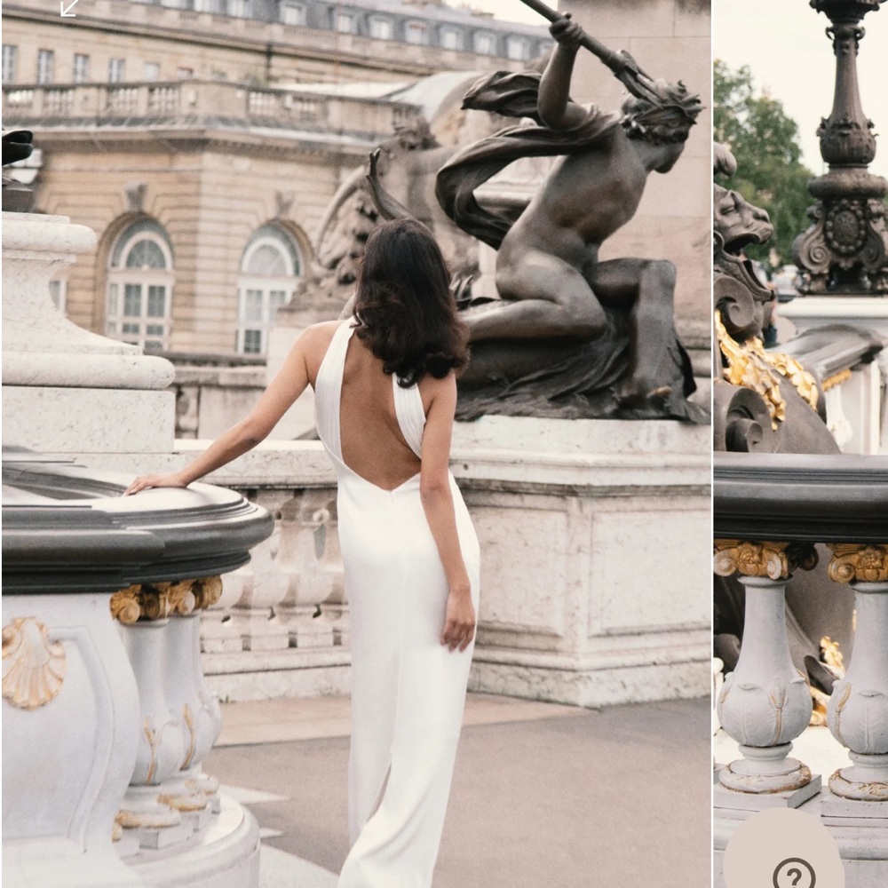 Meshki White Maxi Dress